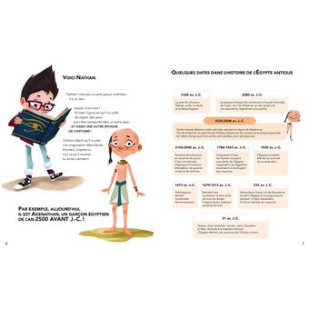 Nathan explore le temps - Une journée chez les Égyptiens