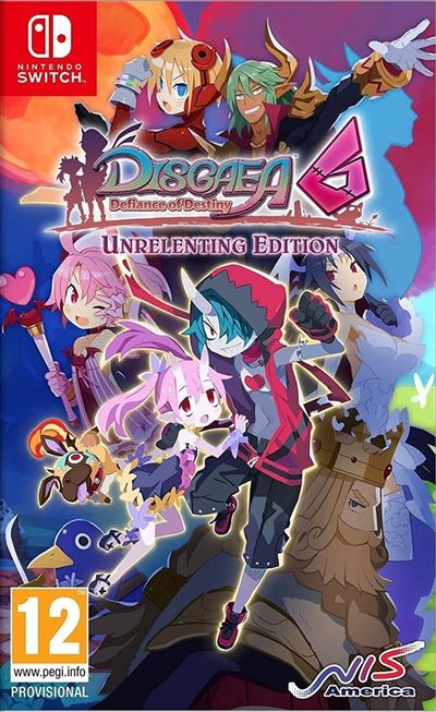 Disgaea 6: Defiance Of Destiny Unrelenting Edition Nintendo Switch