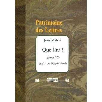 Que lire tvi