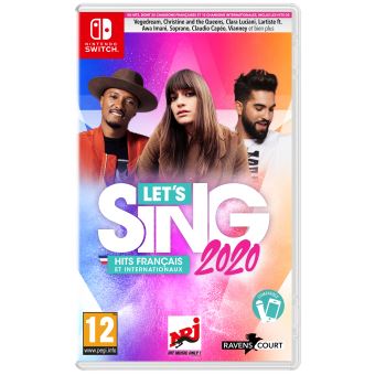 Let's Sing 2020 Hits Français et Internationaux + 2 micros Nintendo Switch