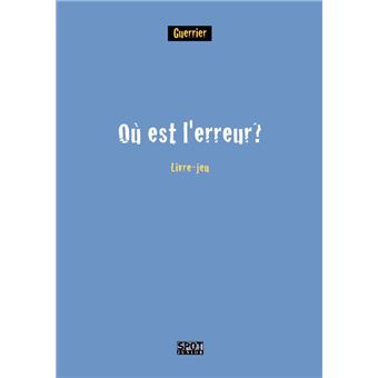Où est l'erreur? N°2