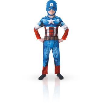 Taille S Déguisement Classique Pour Enfant  Captain America Assemble Marvel Rubies-déguisement officiel I-610261S 