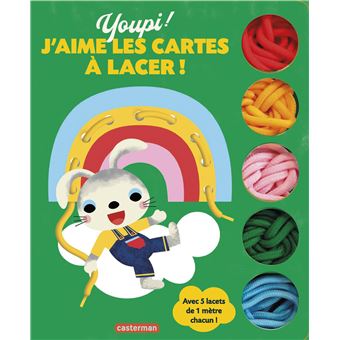 Youpi ! J'aime les cartes à lacer