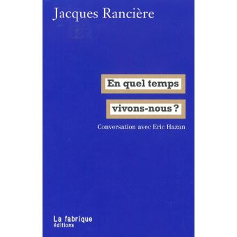 En quel temps vivons-nous ? - 1
