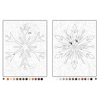 LA REINE DES NEIGES 2 - Coloriages Magiques - Flocons magiques - Disney