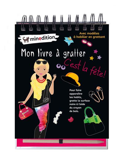 Mon livre a gratter c'est la fete