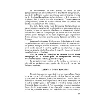 La création de l'homme