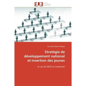 Stratégie de développement national et insertion des jeunes - 1