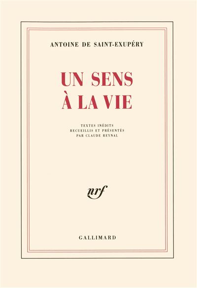 Un sens à la vie