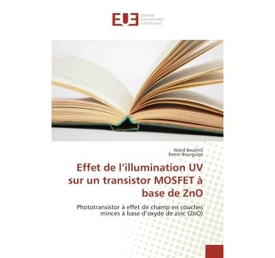 Effet de l'illumination uv sur un transistor mosfet a base d