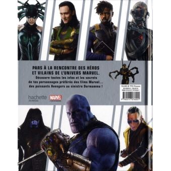 MARVEL STUDIOS - L'encyclopédie des personnages