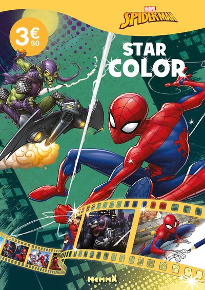 Spider-Man - Marvel Spider-Man - Star Color (Spider-Man et le Bouffon ...