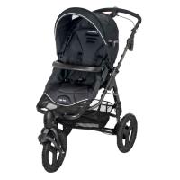 poussette 3 roues high trek total black