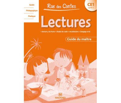 Lectures Ce1 Guide Du Maitre Collection Rue Des Contes Broche Marie Claude Duval Achat Livre Fnac