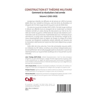 Construction et théorie militaire