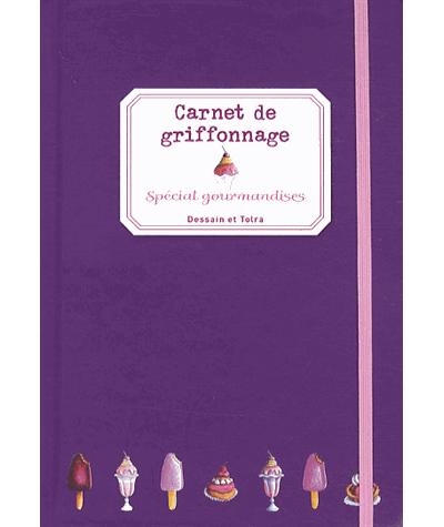 Carnet de griffonnage spécial gourmandise