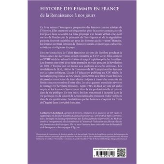 Histoire des femmes en France de la Renaissance à nos jours
