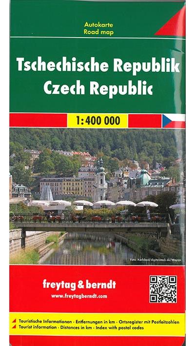 Tschechische republik 1 : 400 000. autokarte