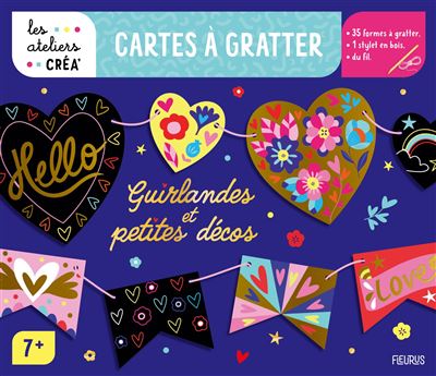 Mes cartes à gratter - guirlandes et petites décos -  Solenne et Thomas - (donnée non spécifiée)