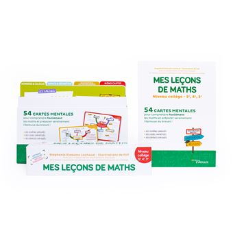 Mes leçons de maths - niveau collège