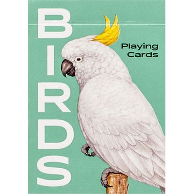 Birds Playing Cards