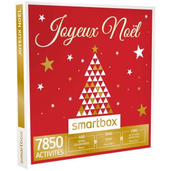 Coffret Cadeau Smartbox Joyeux Noel Coffret Cadeau Fnac Be Fnac