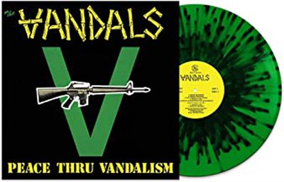 Peace Thru Vandalism Vinyle Vert Noir