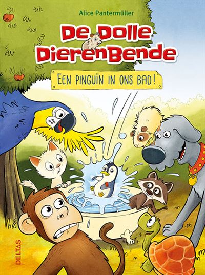 Een pinguïn in ons bad!