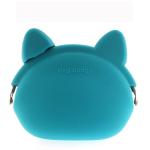 Porte monnaie Mimi Pochi Cat Turquoise