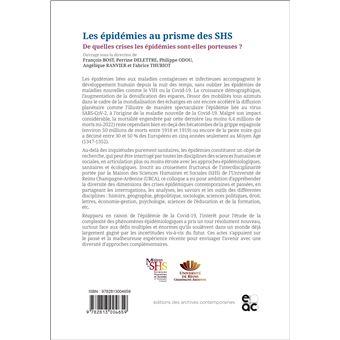 Les épidémies au prisme des SHS
