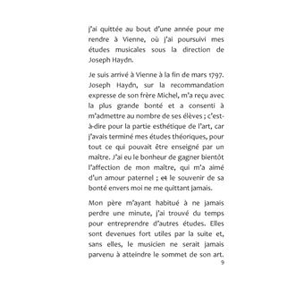 Esquisse Biographique de Sigismond Neukomm,  Écrit par lui-même.