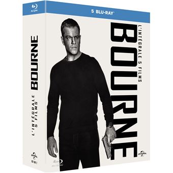 Jason BourneCoffret Bourne L'intégrale 1 à 5 Blu-ray