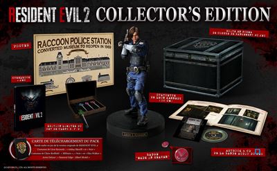 Pochette avant du jeu Resident Evil 2 Edition Collector Xbox One