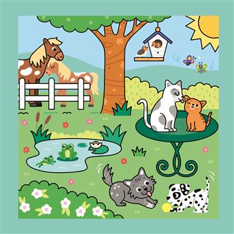 Pinceau magique - Animaux câlins