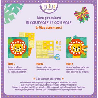 Mes premiers découpages et collages. Drôles d'animaux !