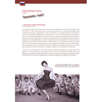 Pop-musique russe en bref