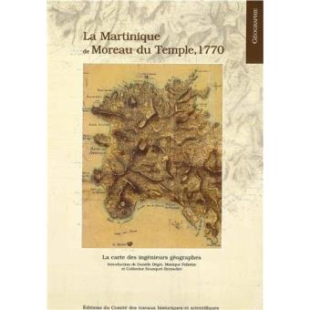 Carte de la martinique de moreau du temple 1764 - 1