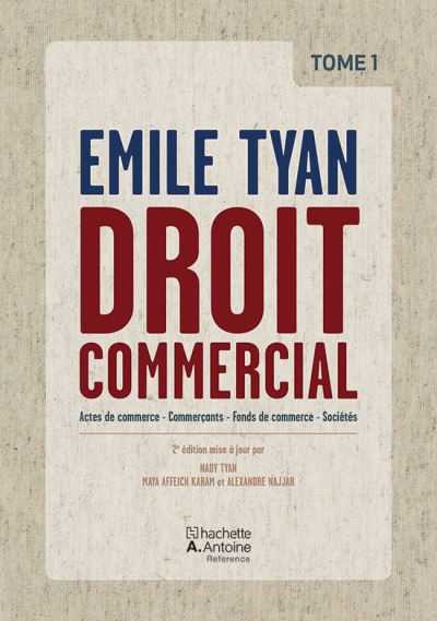 Droit commercial - Emile Tyan - broché