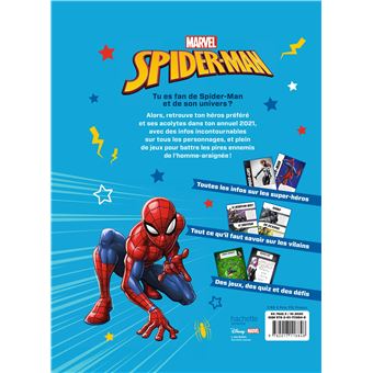 SPIDER-MAN - L'année 2021 - Des héros, des jeux, des défis - Marvel