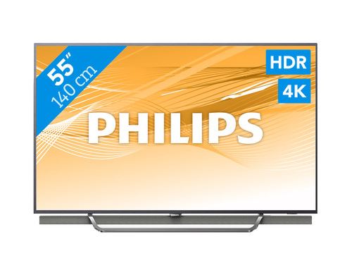Philips 55Pus8602 - Classe De Diagonale 55" 8600 Series TV LCD Rétro-Éclairée Par Led - Smart TV - Android TV - 4K UHD (2160P) 3840 X 2160 - Hdr