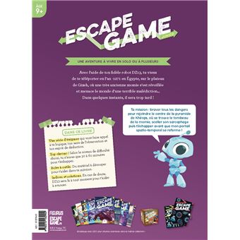 Escape Game Junior. La malédiction de la momie