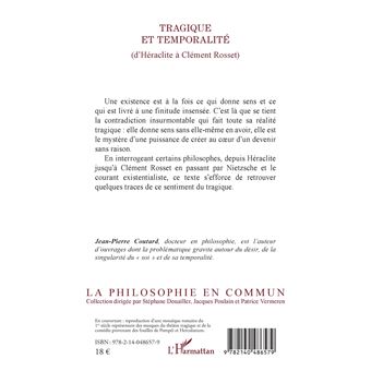 Tragique et temporalité