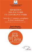 Séparation des pouvoirs et contre-pouvoirs