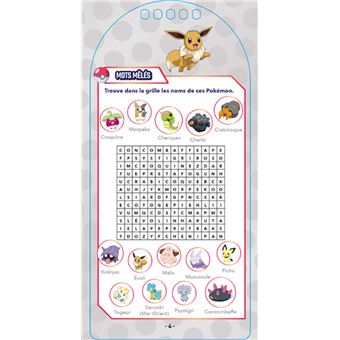 Pokémon - Mon carnet créatif Évoli
