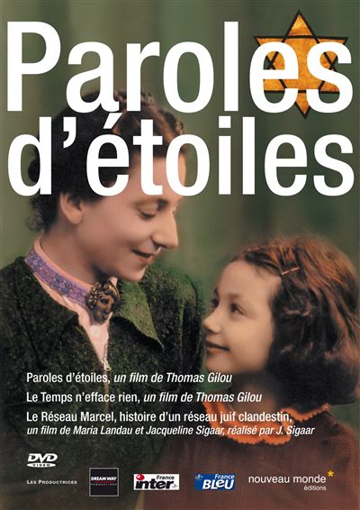 Paroles d'étoiles - DVD : 3 Films de 52 minutes