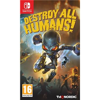 Destroy All Humans Remake Nintendo Switch