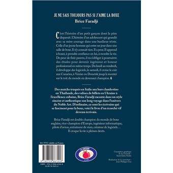 Je ne sais toujours pas si j'aime la boxe