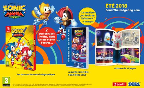 Sonic Mania Plus Artbook Edition shops for Nintendo Switch