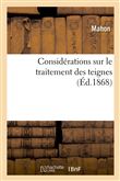 Considérations sur le traitement des teignes