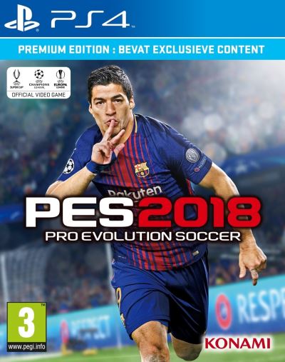 PES 2018 Premium D1 Edition UK PS4